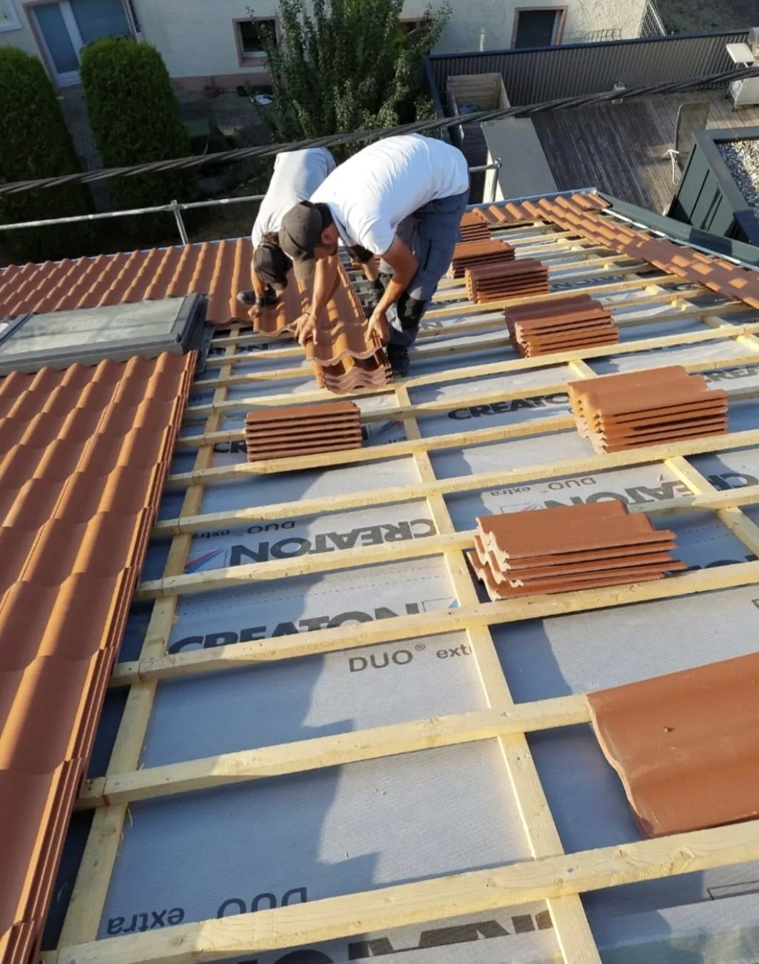 Dachdetail – Referenzprojekt der Dach-VIP Bau UG